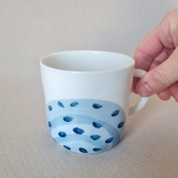 Tasse Flocon bleu