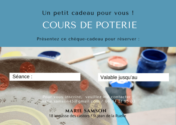 Bon atelier de poterie